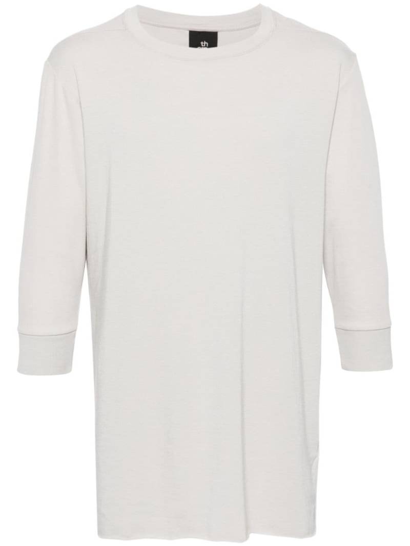 Thom Krom crew-neck jersey T-shirt - Silver von Thom Krom