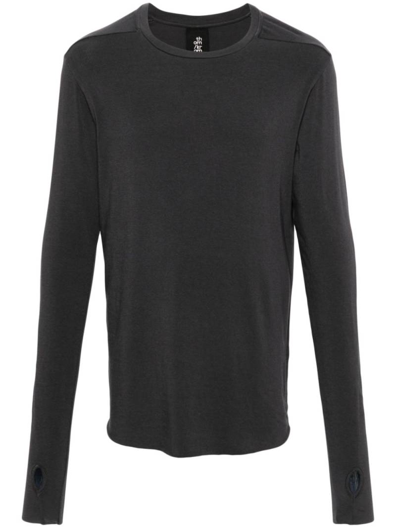 Thom Krom crew-neck top - Grey von Thom Krom