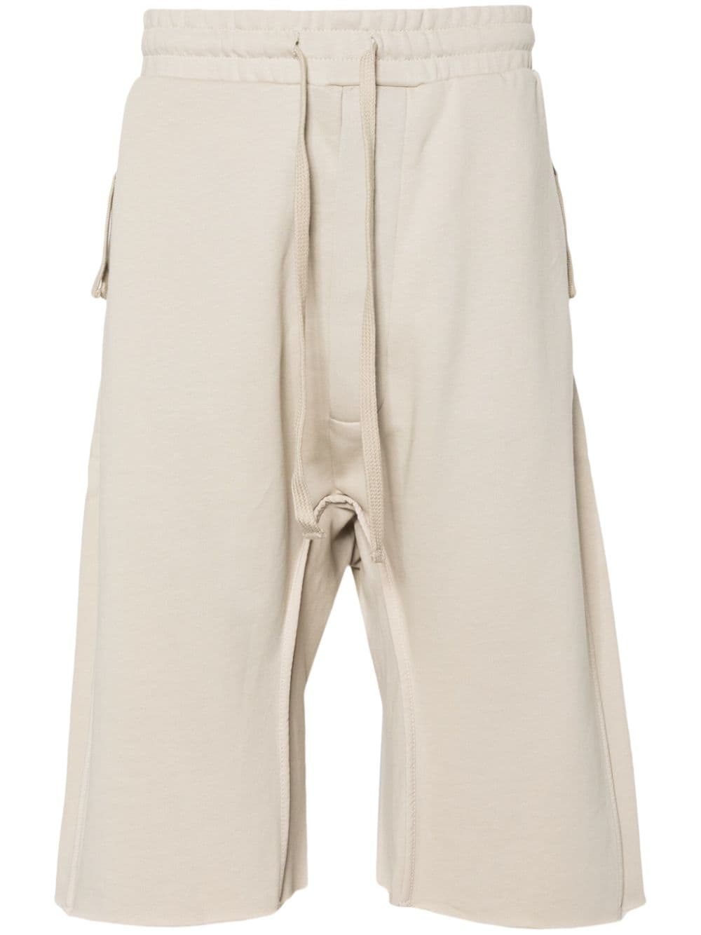 Thom Krom drawstring cotton track shorts - Neutrals von Thom Krom