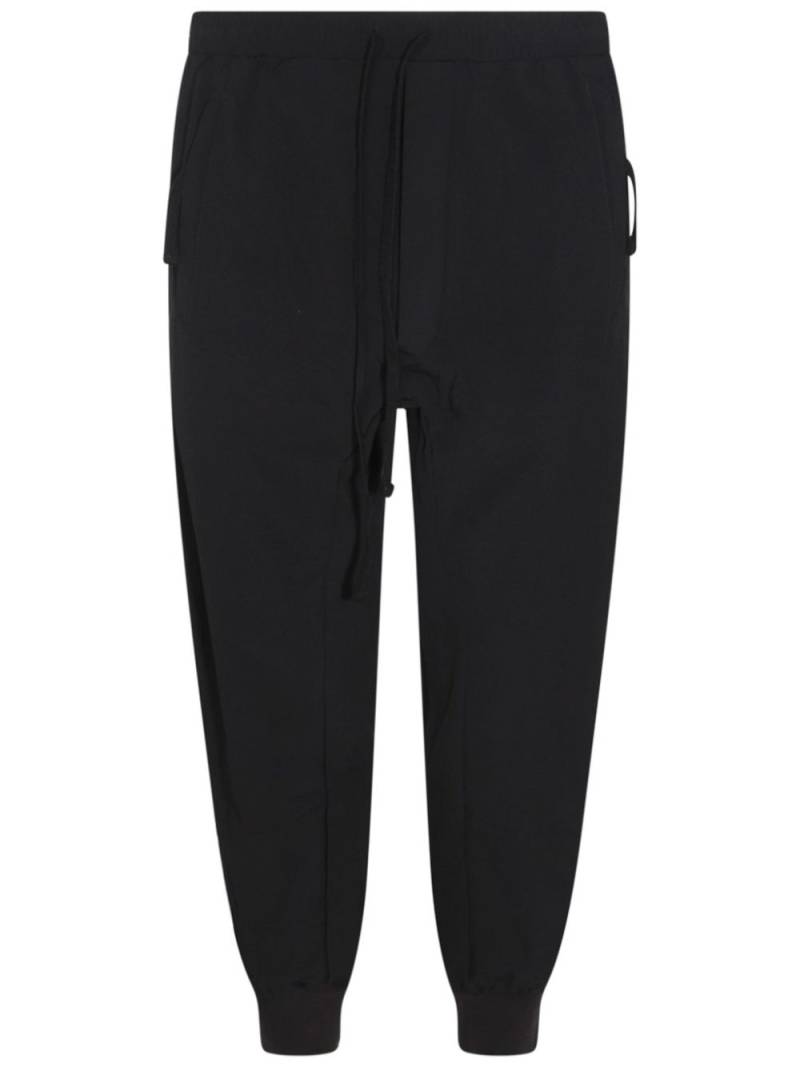 Thom Krom drawstring-fastening drop-crotch trousers - Black von Thom Krom