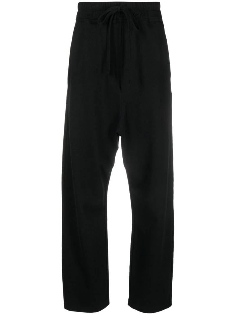 Thom Krom drawstring-waistband cotton trousers - Black von Thom Krom