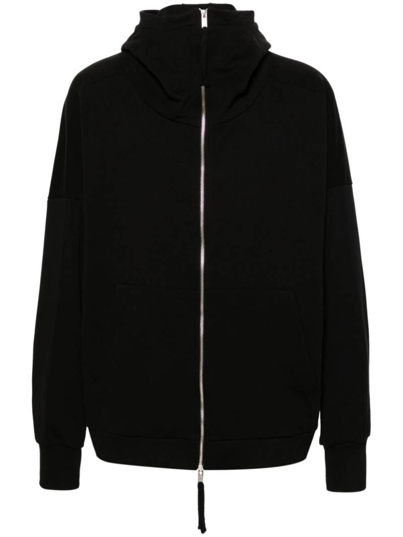 Thom Krom drop-shoulder cotton hoodie - Black von Thom Krom