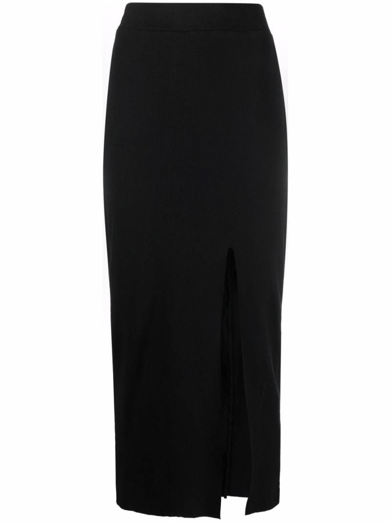 Thom Krom high-waisted skirt - Black von Thom Krom