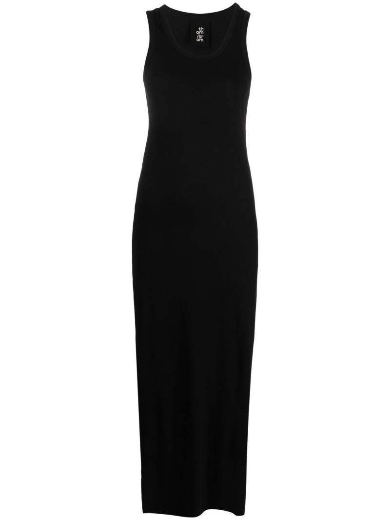 Thom Krom jersey midi dress - Black von Thom Krom