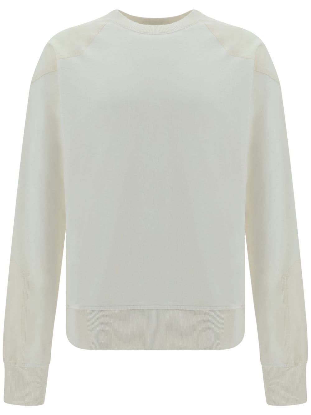 Thom Krom panel-detailing cotton sweatshirt - White von Thom Krom