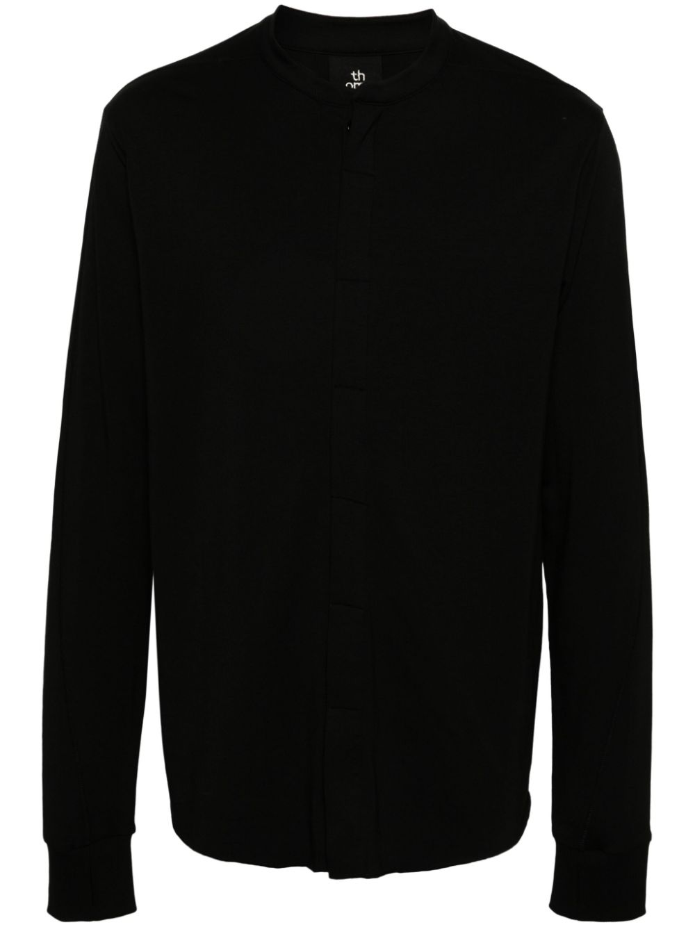 Thom Krom raw-cut shirt - Black von Thom Krom