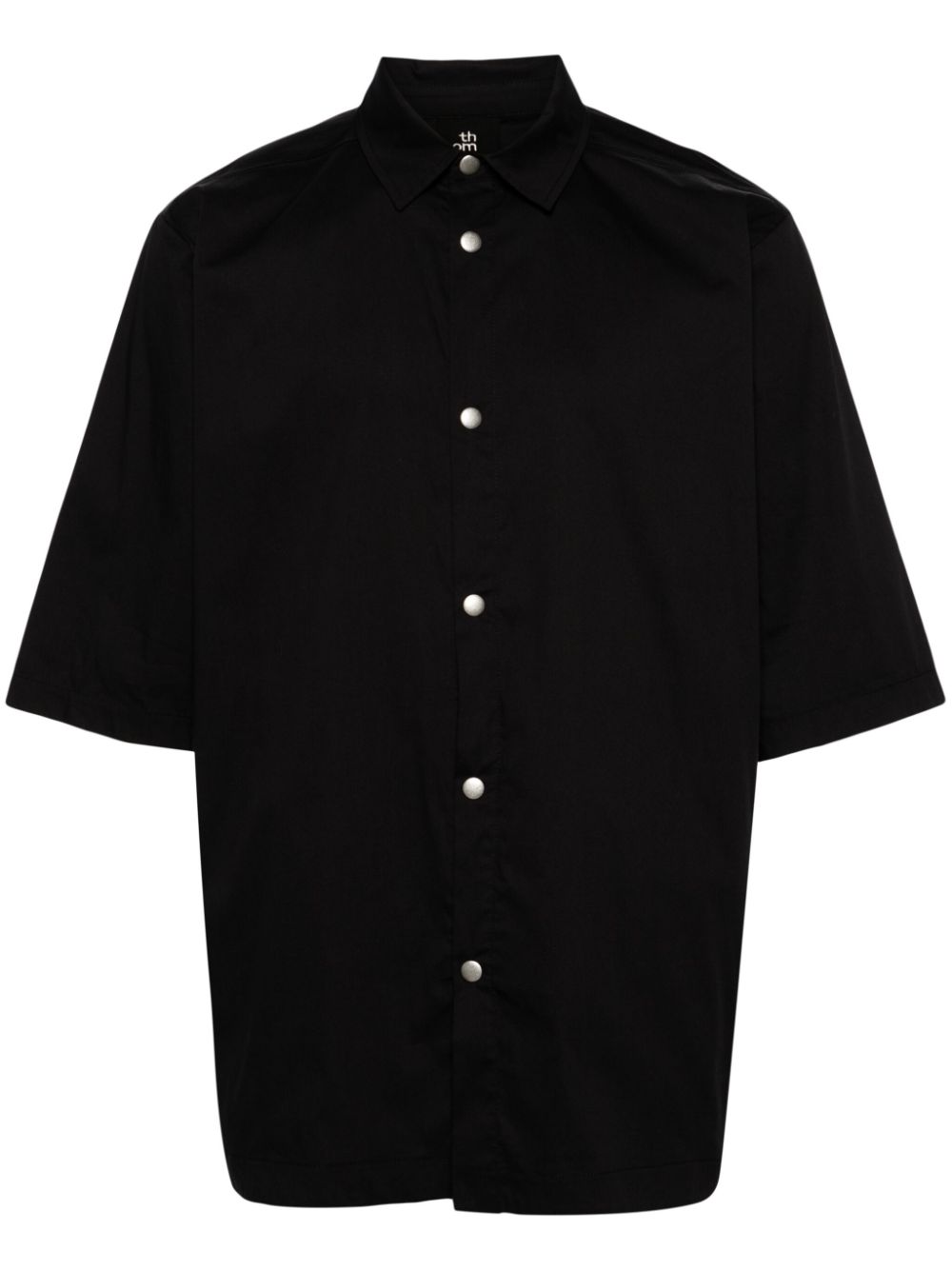 Thom Krom short-sleeve poplin shirt - Black von Thom Krom