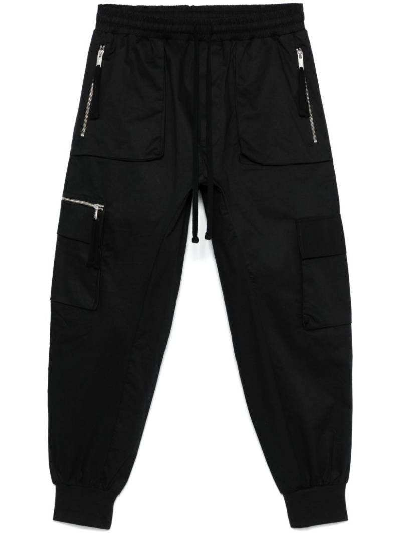 Thom Krom tapered cargo trousers - Black von Thom Krom