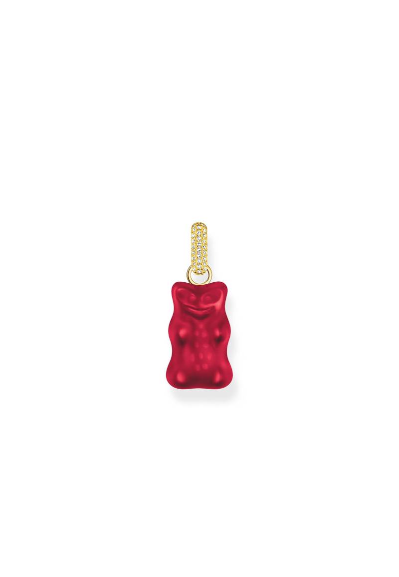 Anhänger Haribo Rot Goldbär Damen Gold ONE SIZE von Thomas Sabo