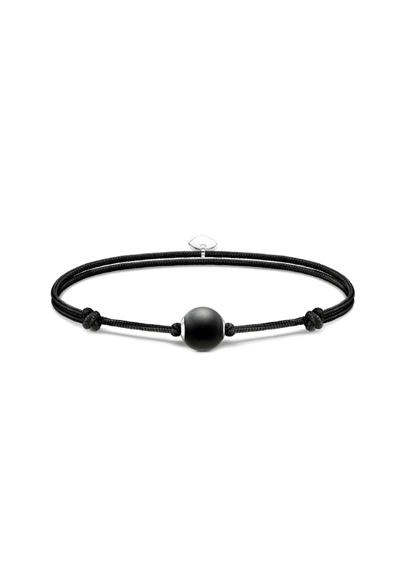 Armband Karma Perle Schwarz Damen Schwarz ONE SIZE von Thomas Sabo