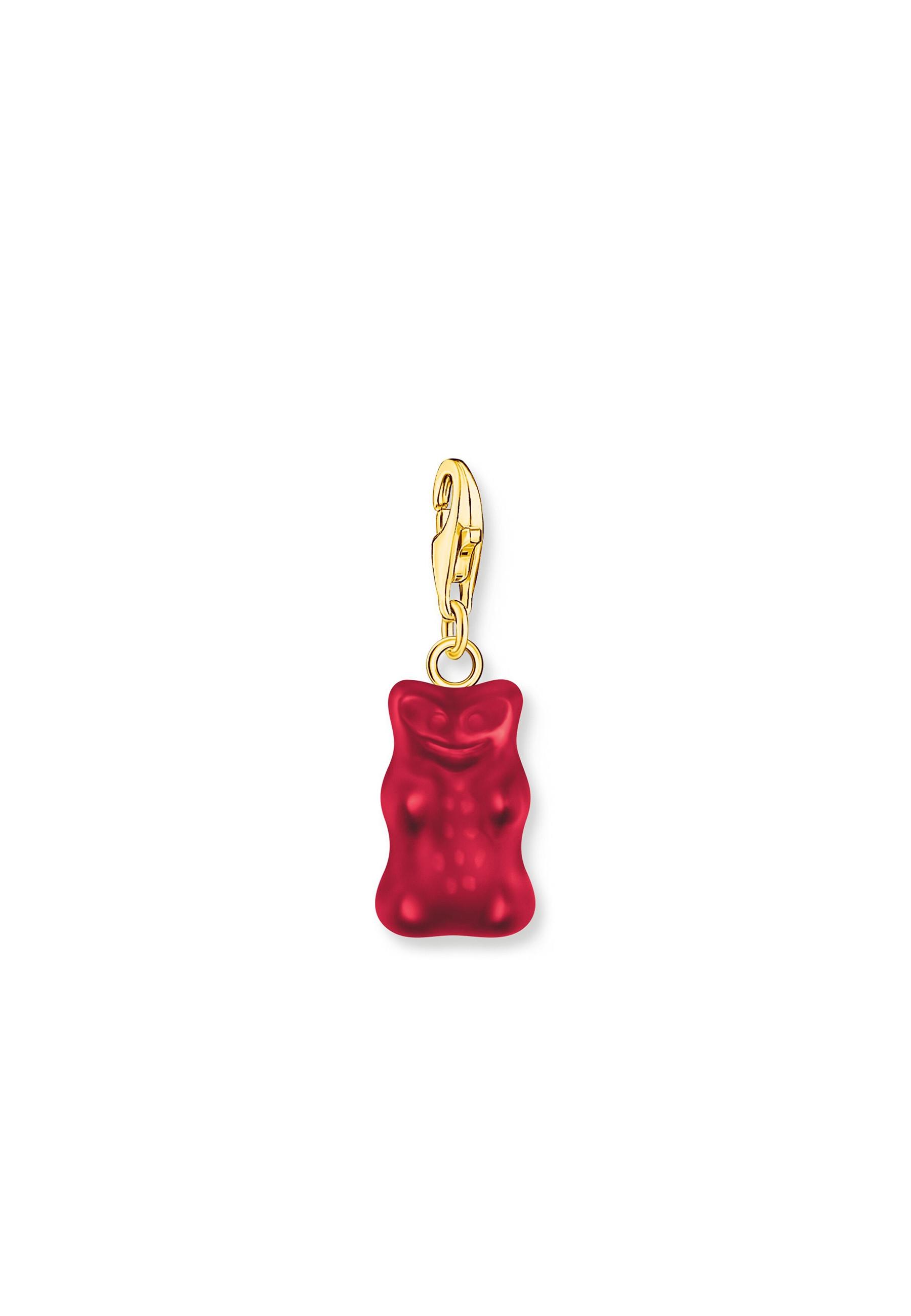 Charm Haribo Rot Goldbär Damen Gold ONE SIZE von Thomas Sabo