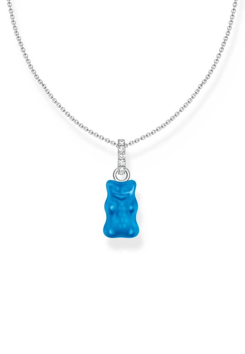 Halskette Haribo Blau Goldbär Damen Blau ONE SIZE von Thomas Sabo