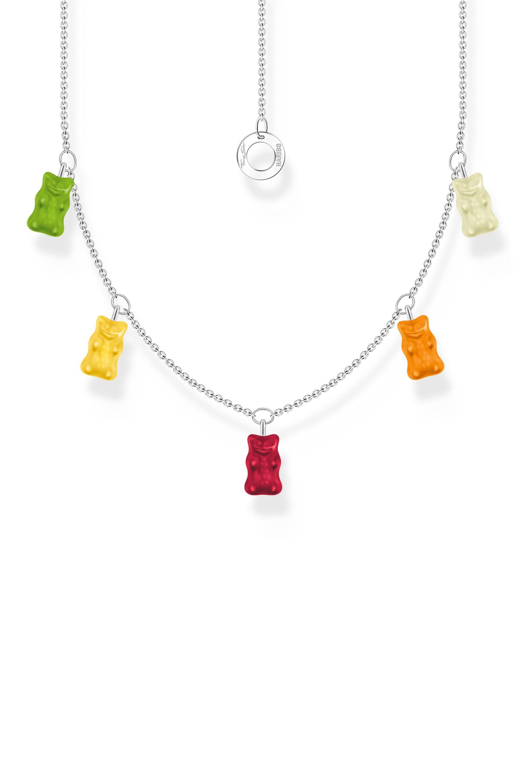 Halskette Haribo Bunte Goldbären Damen Multicolor ONE SIZE von Thomas Sabo