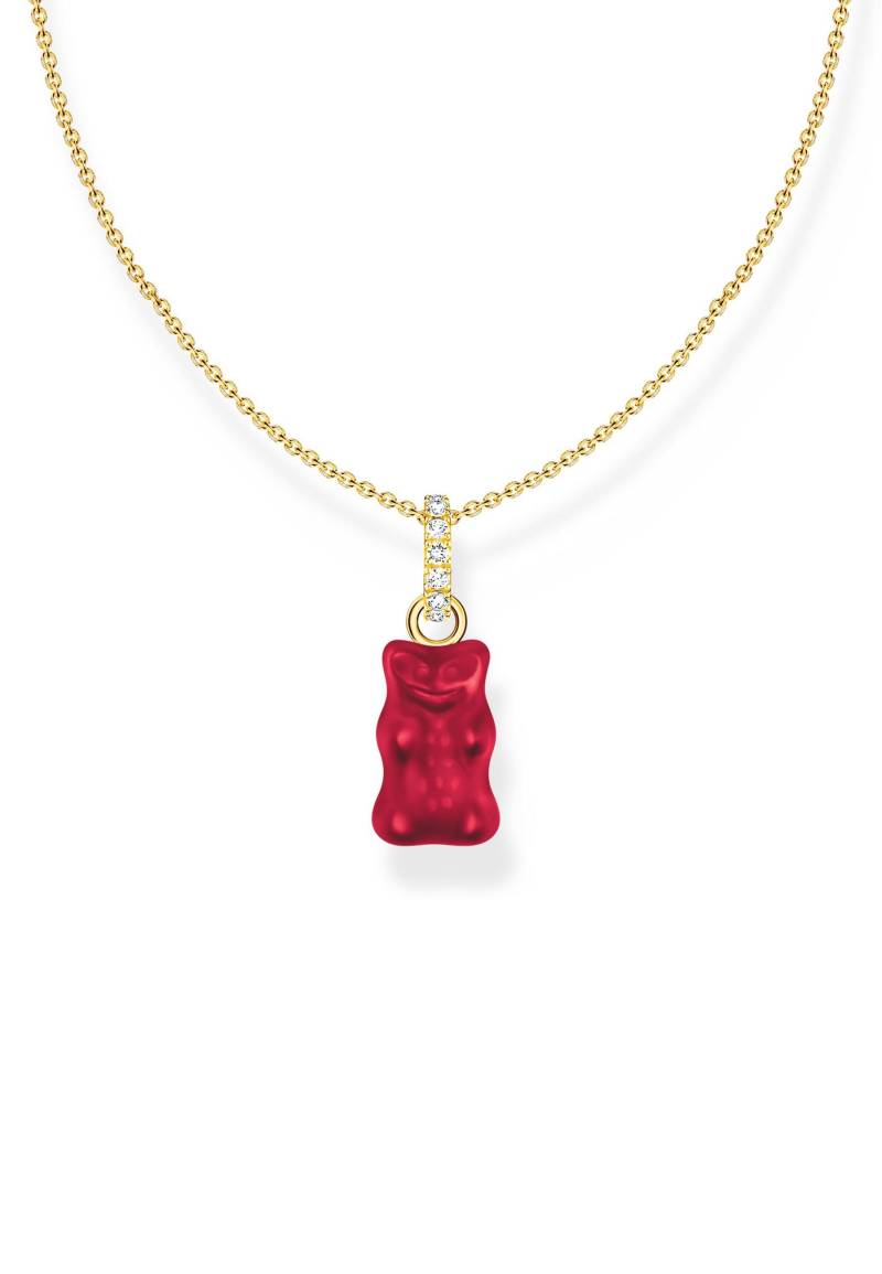 Halskette Haribo Rot Goldbär Damen Gold ONE SIZE von Thomas Sabo