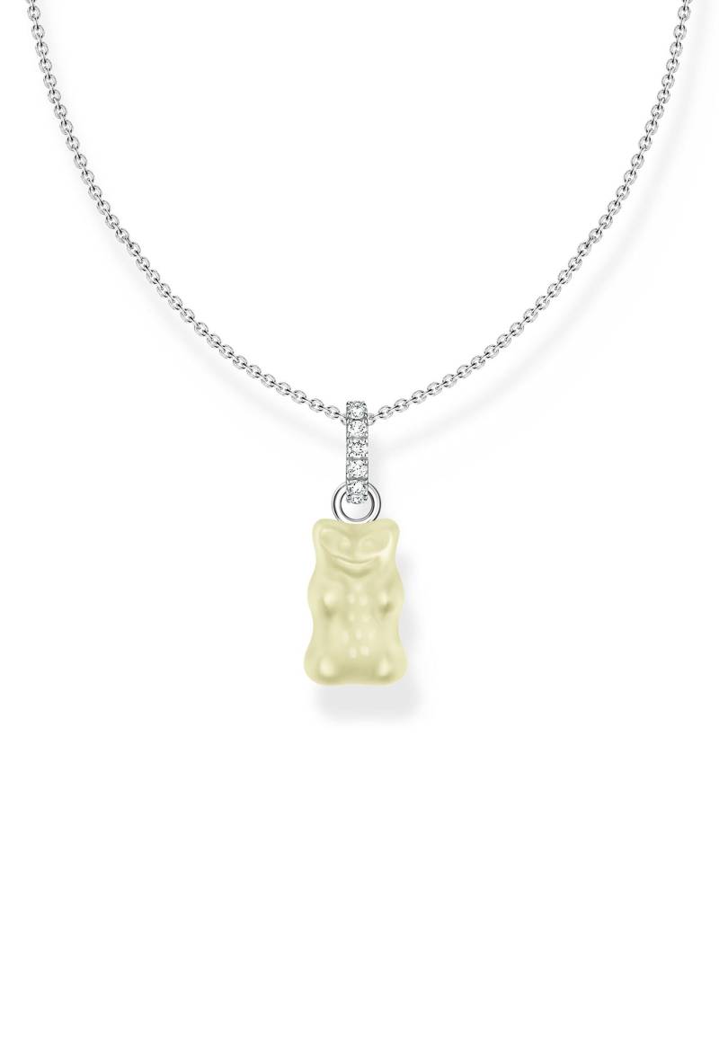 Halskette Haribo Weiß Goldbär Damen Silber ONE SIZE von Thomas Sabo