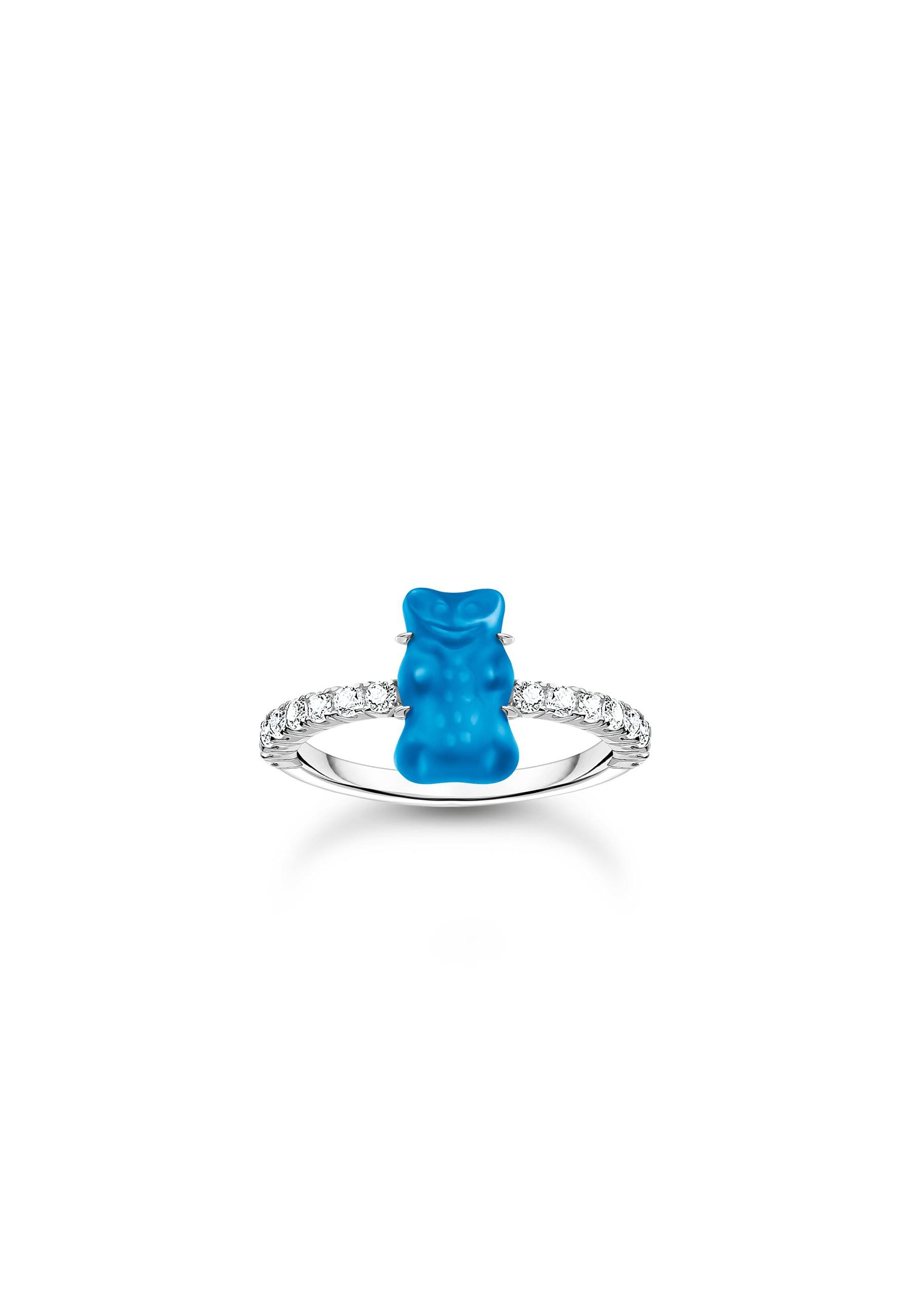 Ring Haribo Blau Goldbär Damen Blau 18mm von Thomas Sabo
