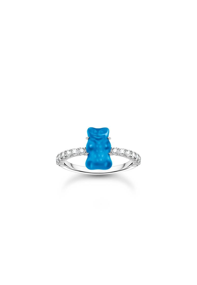 Ring Haribo Blau Goldbär Damen Blau 18mm von Thomas Sabo