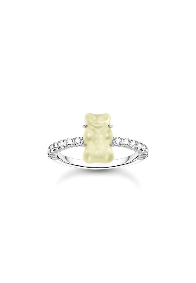 Ring Haribo White Goldbär Damen Silber 18mm von Thomas Sabo