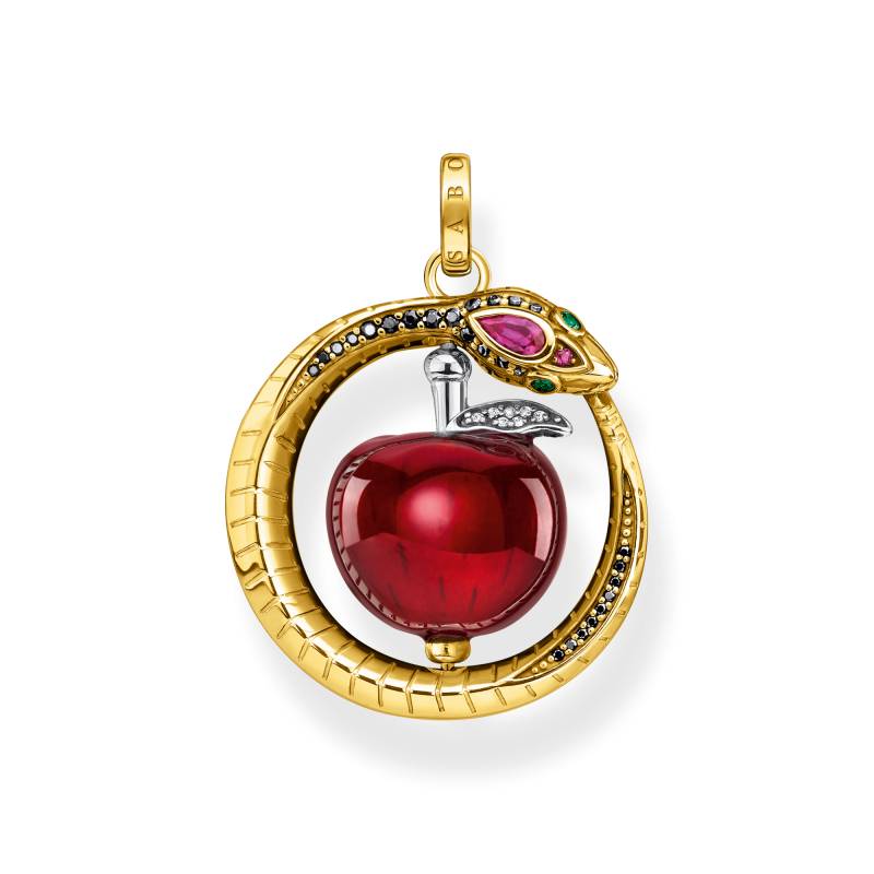 Thomas Sabo Anhänger Apfel mit Schlange gold mehrfarbig PE894-542-7 von Thomas Sabo