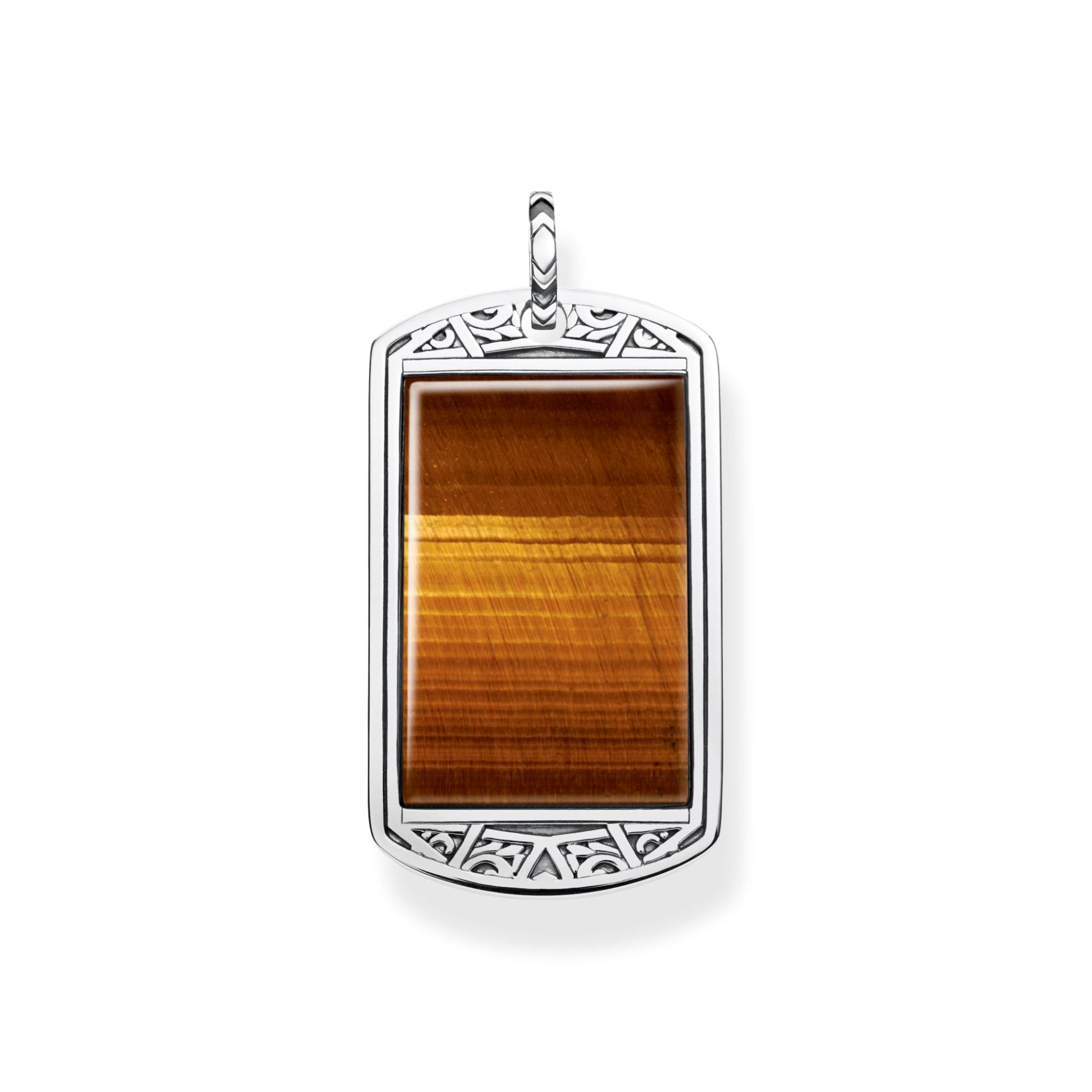 Thomas Sabo Anhänger Dog Tag Tigerauge braun PE838-826-2 Thomas Sabo Anhänger Dog Tag Tigerauge braun PE838-826-2 von Thomas Sabo