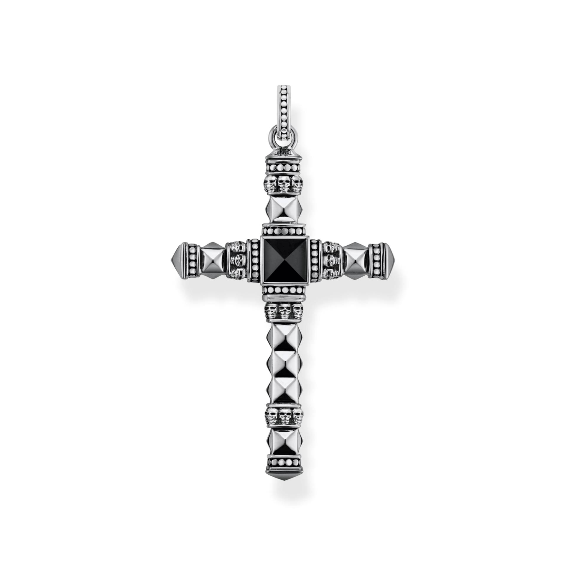 Thomas Sabo Anhänger Ethno Kreuz schwarz Mittel schwarz PE775-698-11 von Thomas Sabo