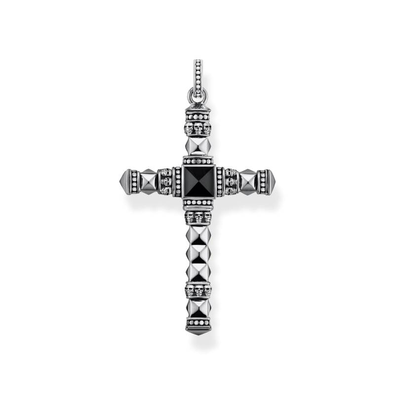 Thomas Sabo Anhänger Ethno Kreuz schwarz Mittel schwarz PE775-698-11 von Thomas Sabo