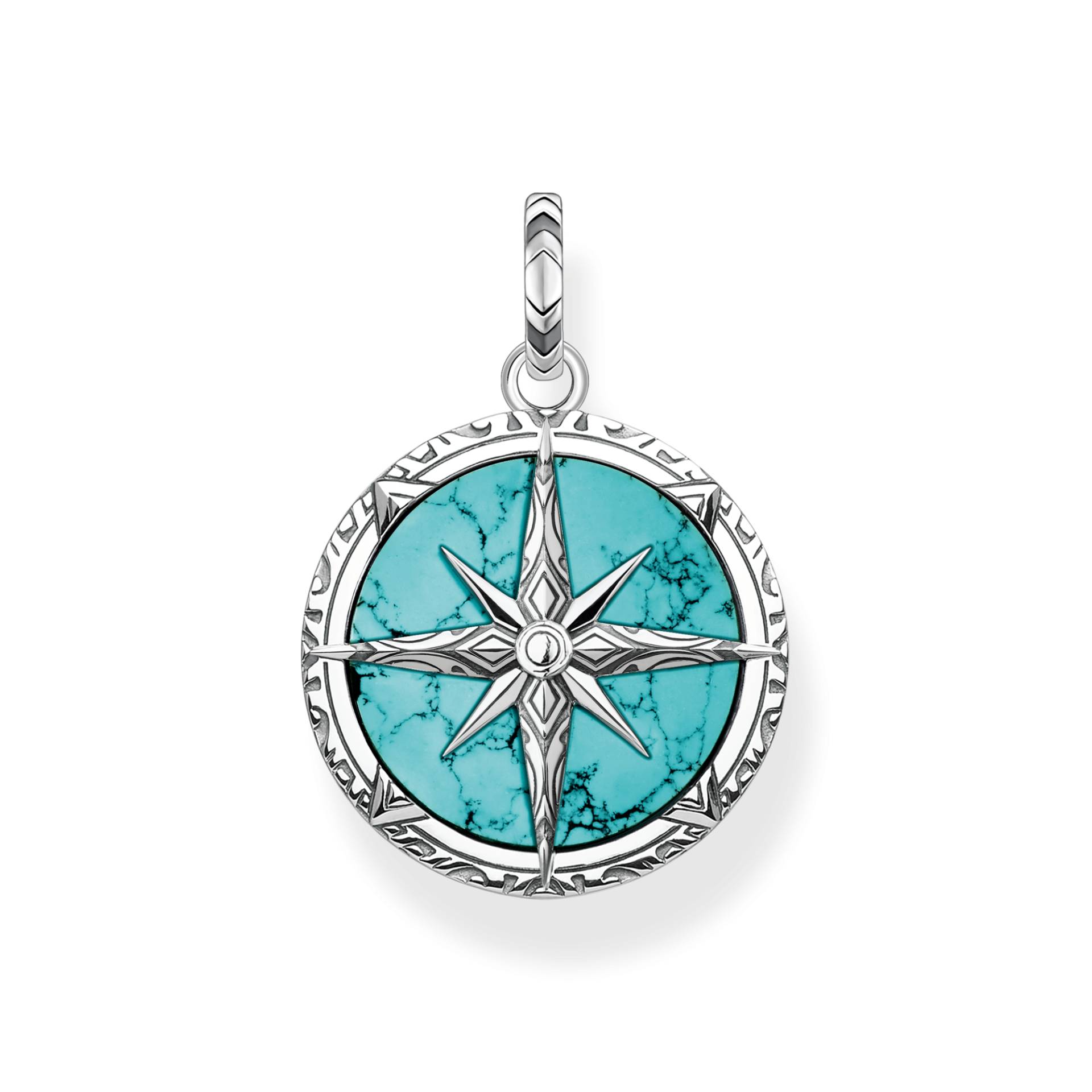 Thomas Sabo Anhänger Kompass türkis türkis PE833-878-17 Thomas Sabo Anhänger Kompass türkis türkis PE833-878-17 von Thomas Sabo