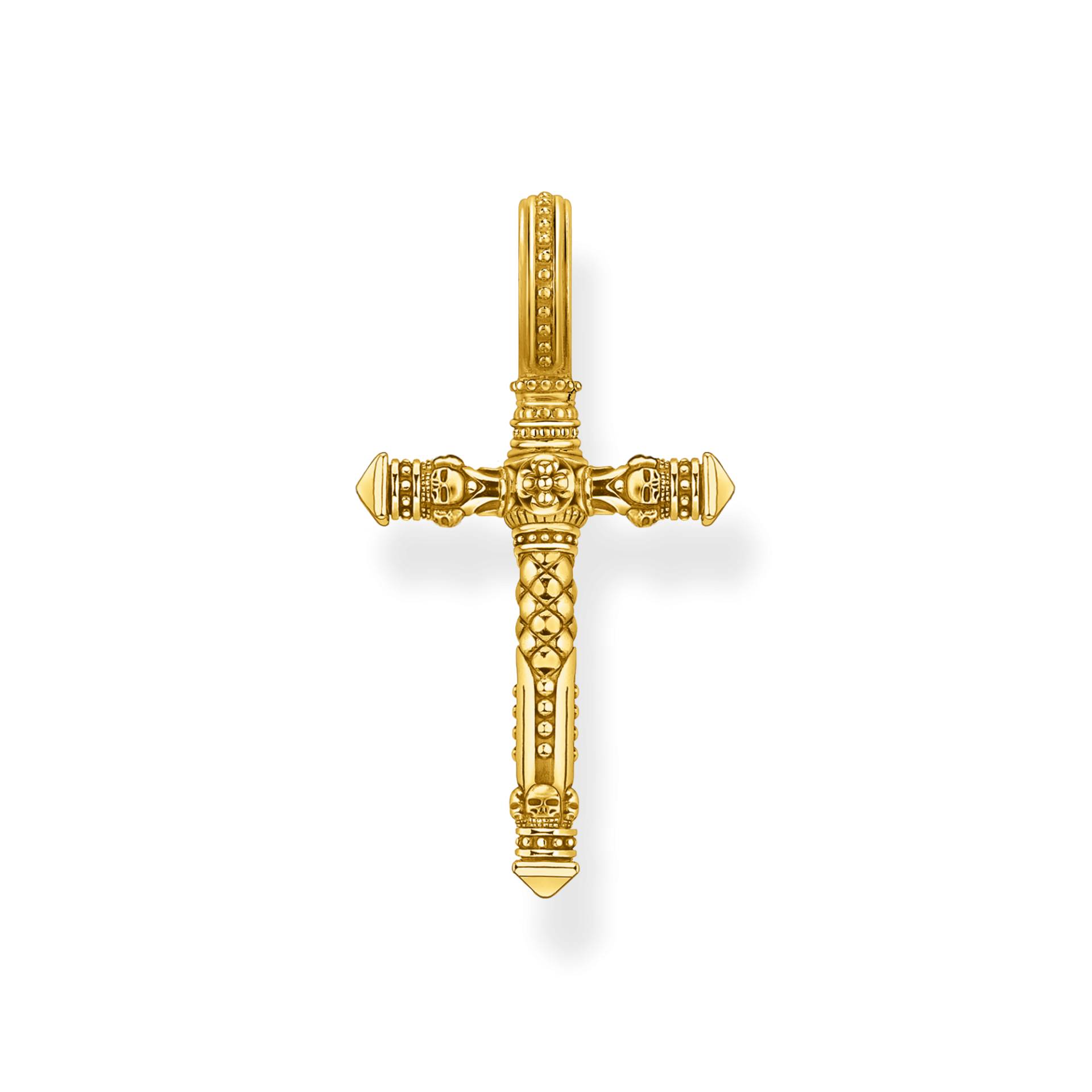 Thomas Sabo Anhänger Kreuz gold gelbgoldfarben PE503-413-39 Thomas Sabo Anhänger Kreuz gold gelbgoldfarben PE503-413-39 von Thomas Sabo