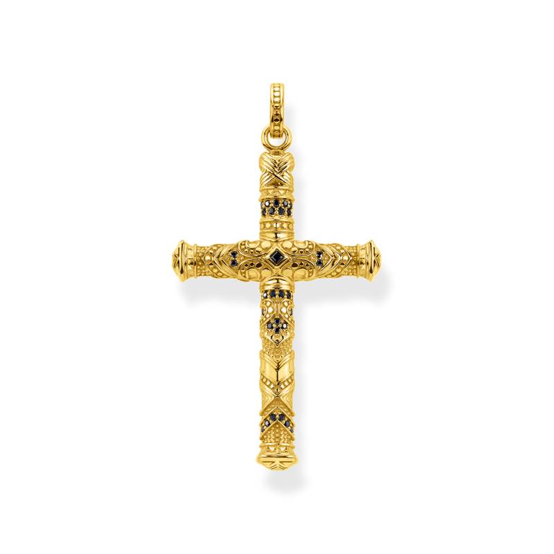 Thomas Sabo Anhänger Kreuz gold gelbgoldfarben PE909-414-39 von Thomas Sabo