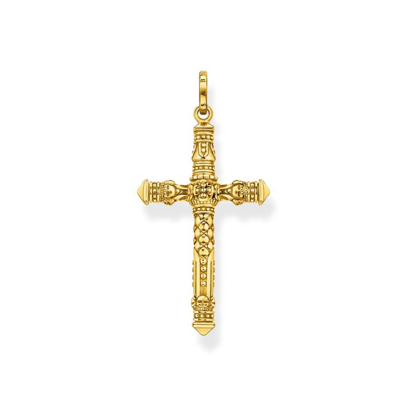 Thomas Sabo Anhänger Kreuz gold gelbgoldfarben PE912-413-39 von Thomas Sabo