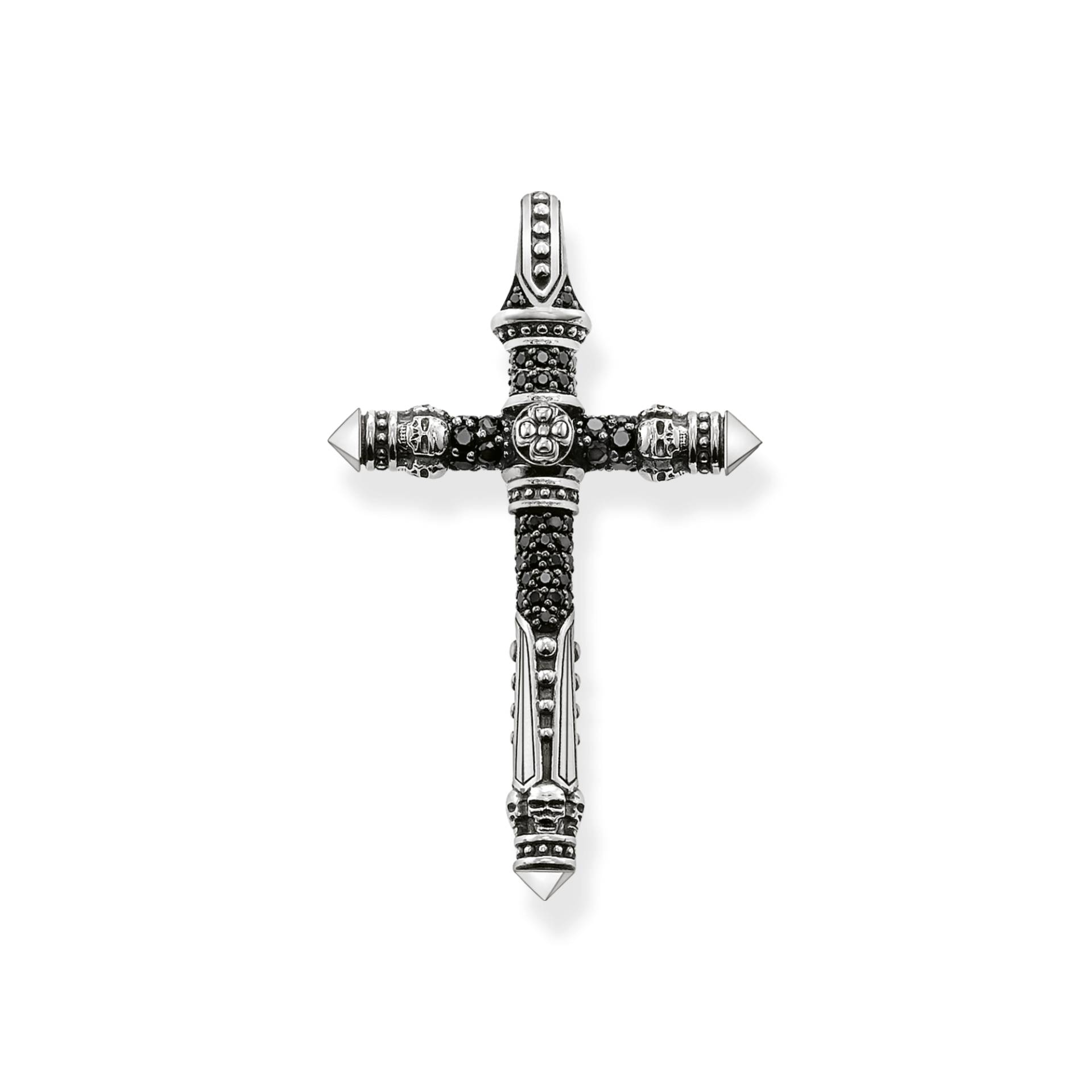 Thomas Sabo Anhänger Kreuz schwarz PE396-051-11 von Thomas Sabo