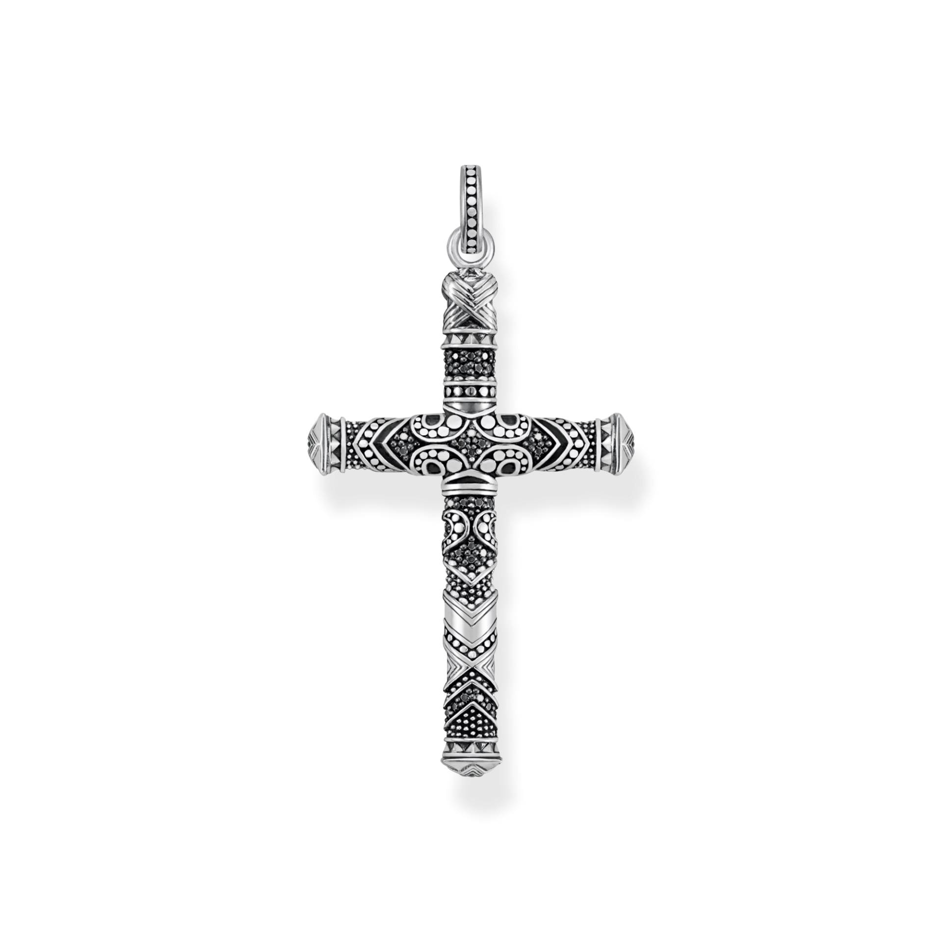 Thomas Sabo Anhänger Maori Kreuz klein schwarz PE772-643-11 von Thomas Sabo