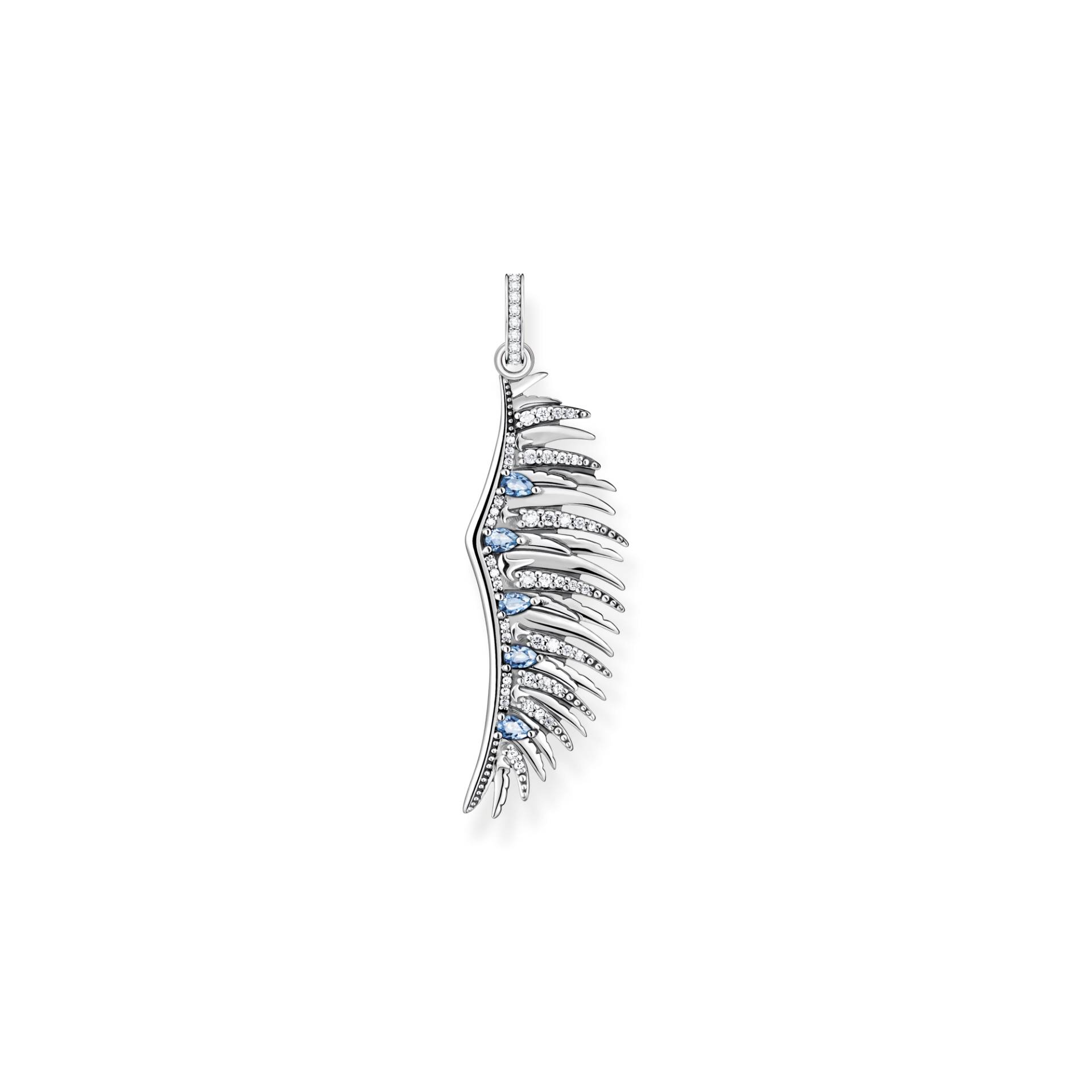 Thomas Sabo Anhänger Phönix-Flügel mit blauen Steinen silber blau PE938-644-1 von Thomas Sabo