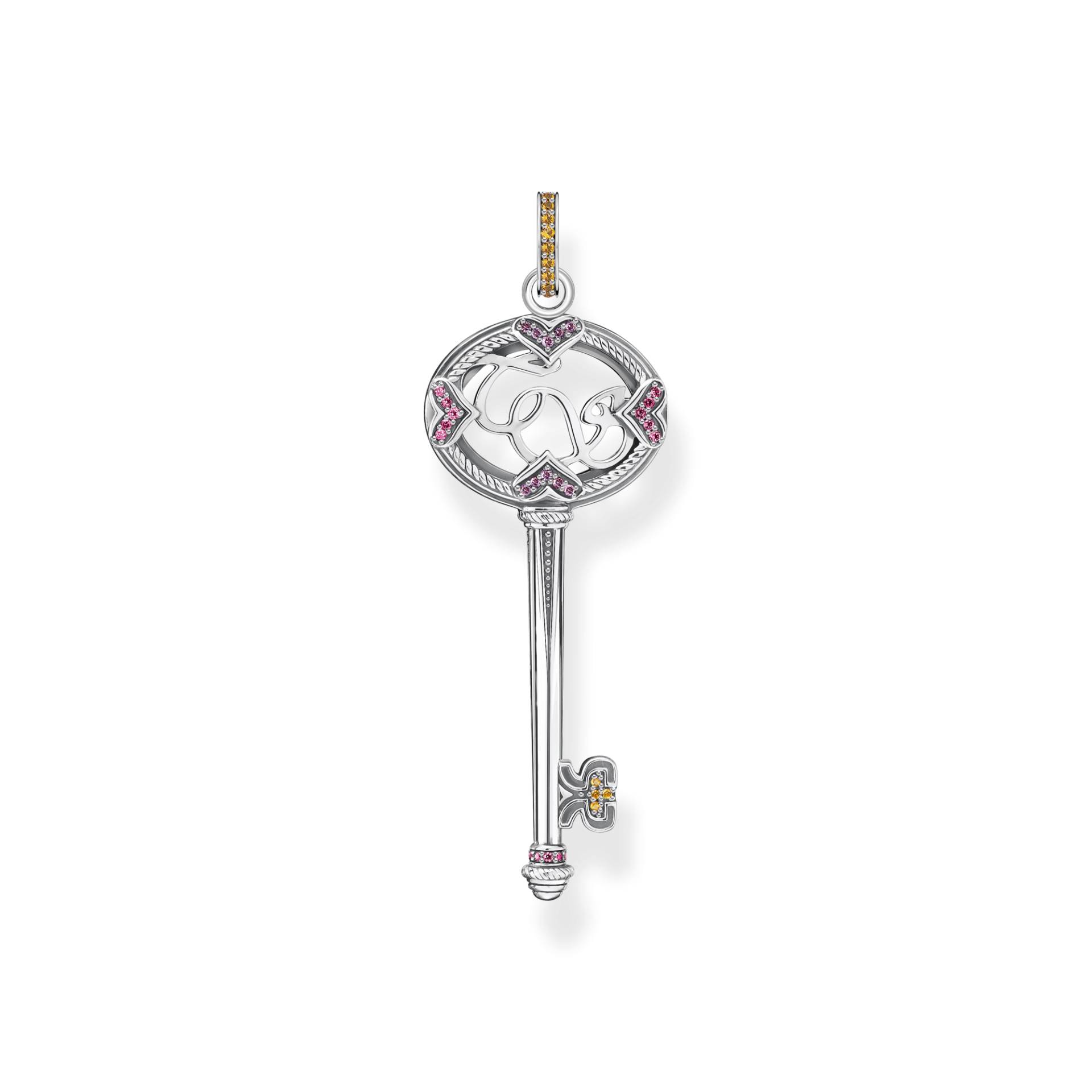 Thomas Sabo Anhänger Schlüssel silber mehrfarbig PE895-348-7 Thomas Sabo Anhänger Schlüssel silber mehrfarbig PE895-348-7 von Thomas Sabo