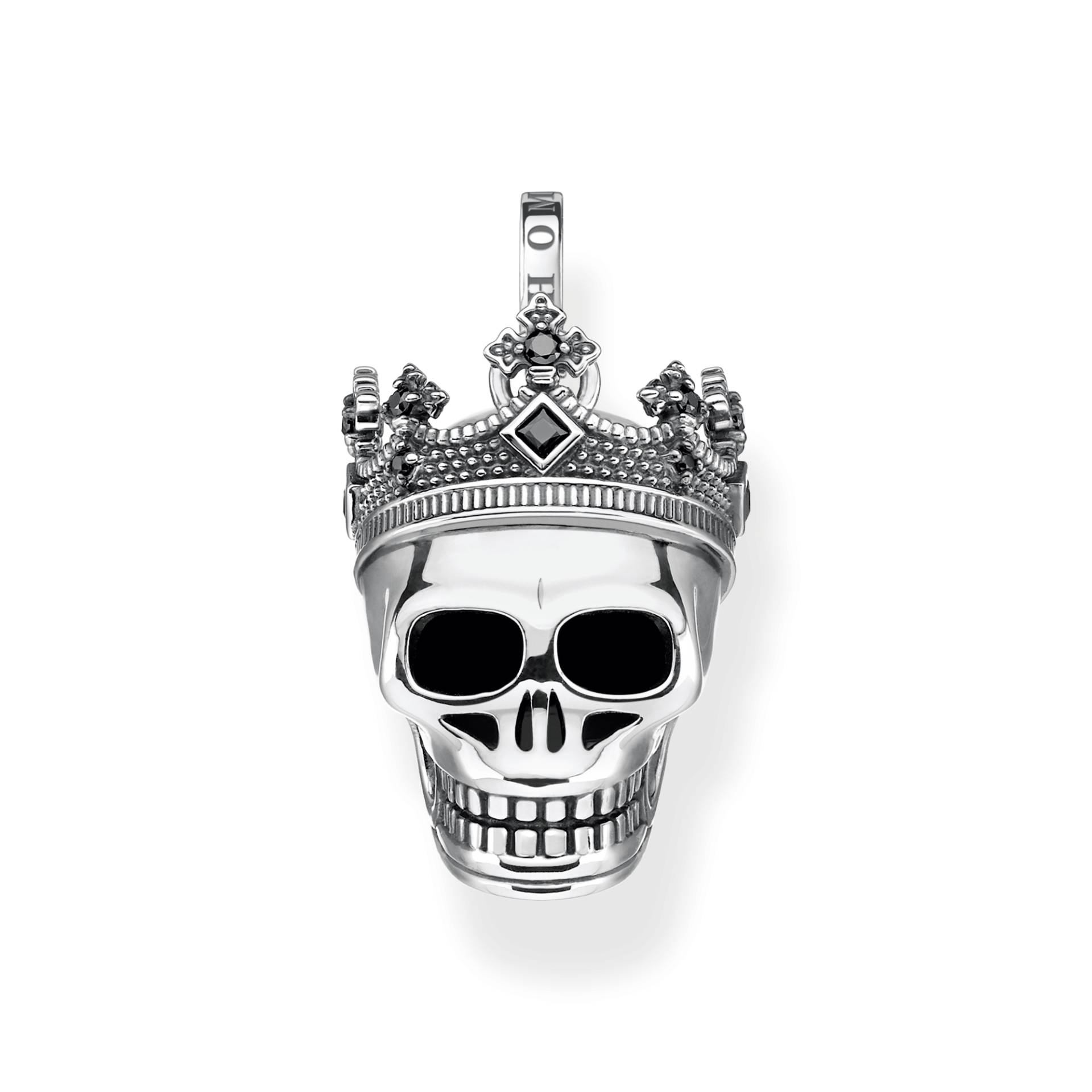 Thomas Sabo Anhänger Totenkopf Krone schwarz PE871-643-11 Thomas Sabo Anhänger Totenkopf Krone schwarz PE871-643-11 von Thomas Sabo