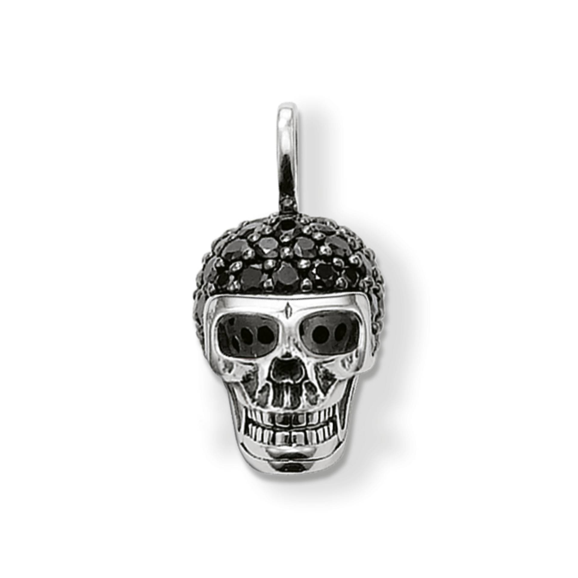 Thomas Sabo Anhänger Totenkopf Pavé schwarz PE480-051-11 Thomas Sabo Anhänger Totenkopf Pavé schwarz PE480-051-11 von Thomas Sabo