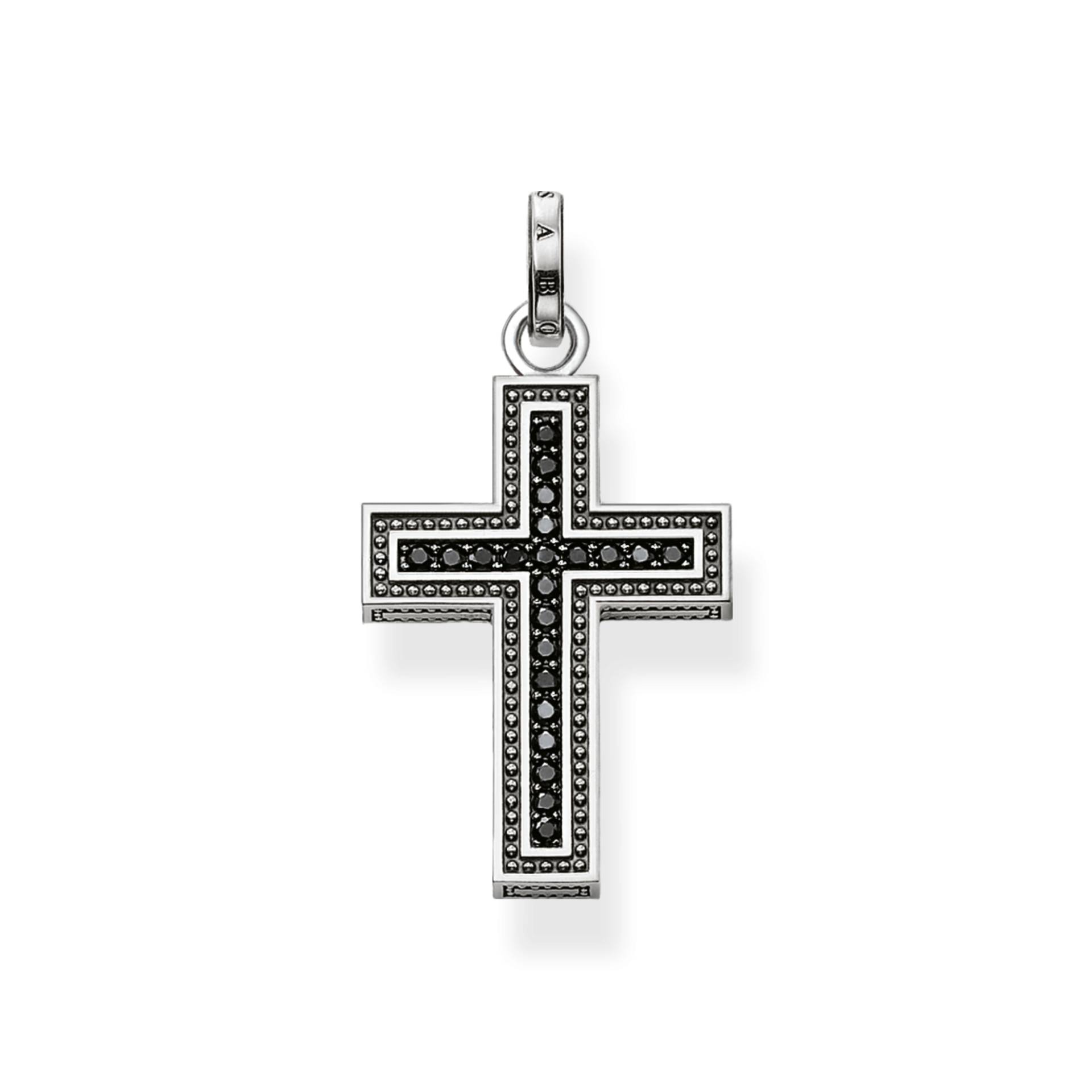 Thomas Sabo Anhänger schwarzes Kreuz Pavé schwarz PE530-051-11 von Thomas Sabo