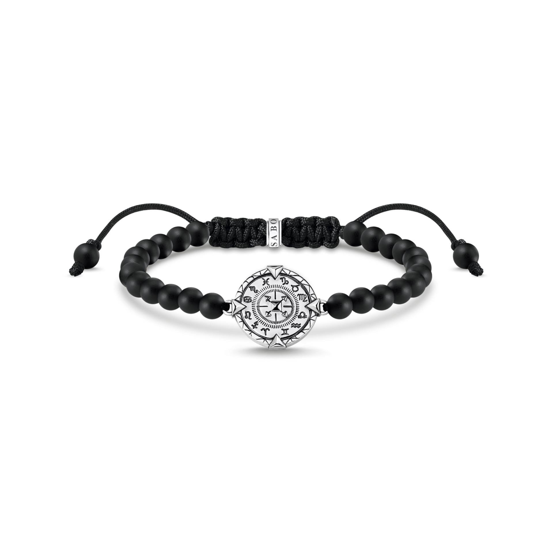 Thomas Sabo Armband Elements of Nature silber schwarz A2009-704-11-L22V von Thomas Sabo