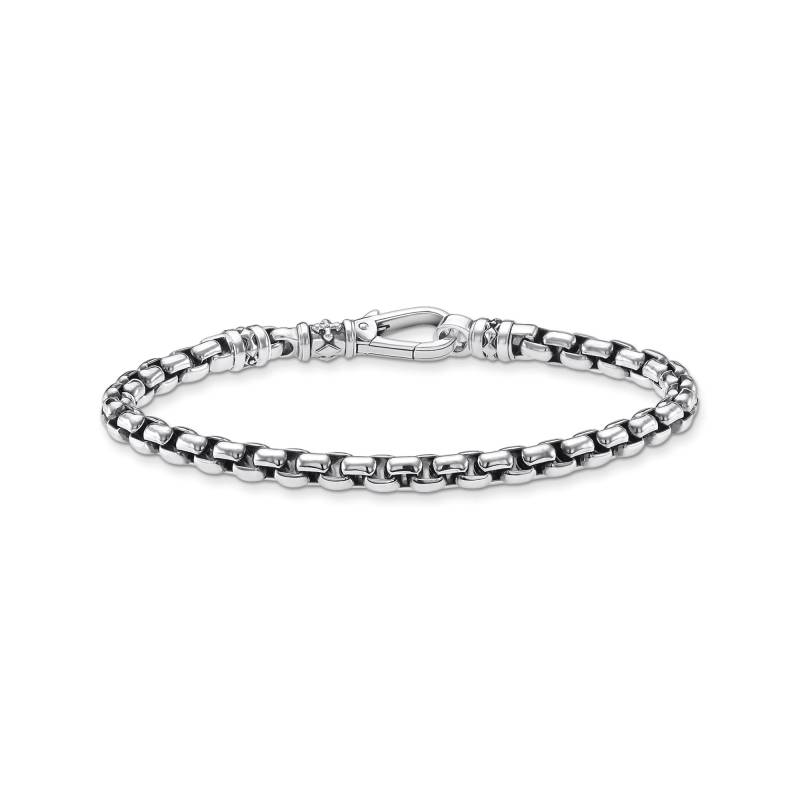 Thomas Sabo Venezia-Armband Silber geschwärzt silberfarben A2005-637-21-L18 von Thomas Sabo