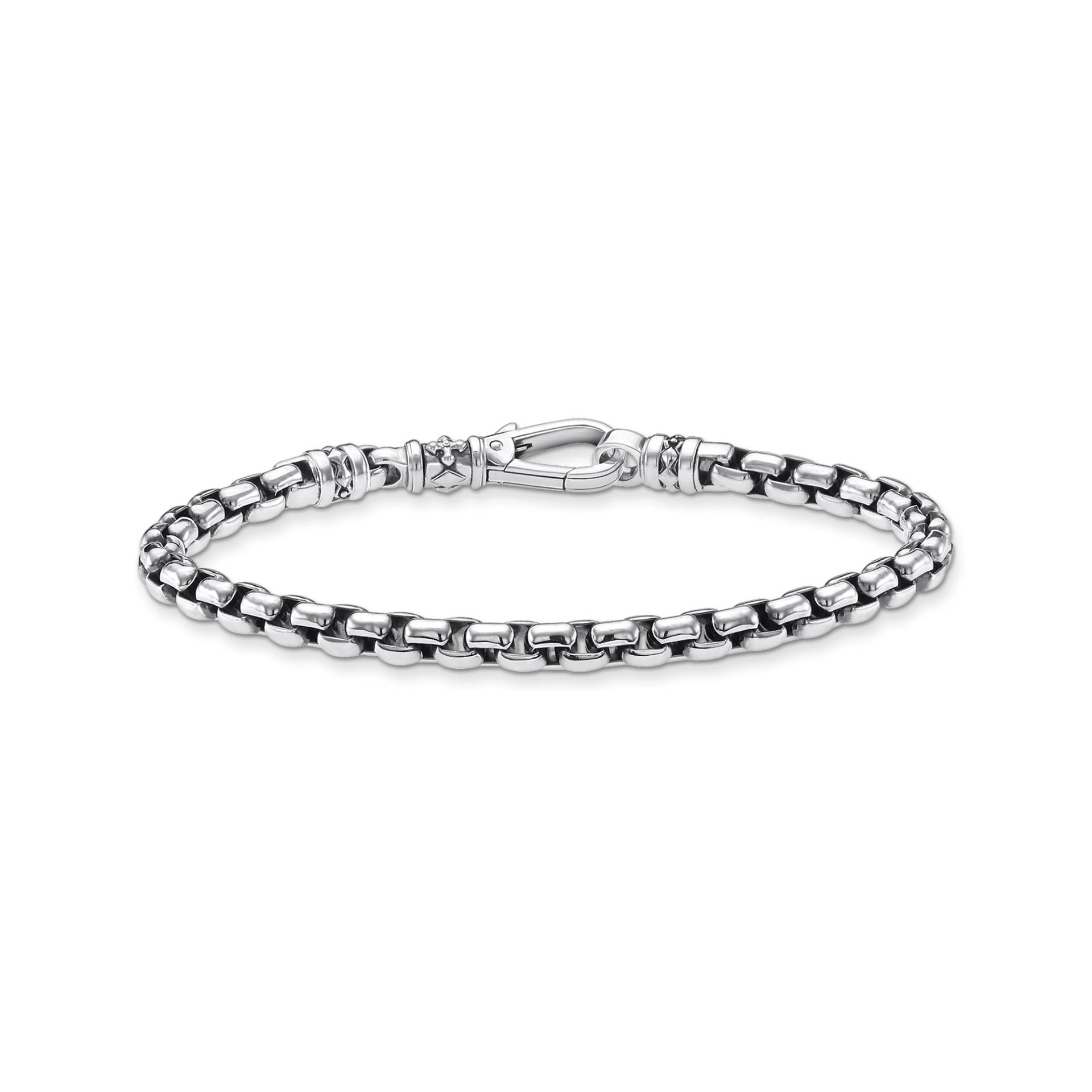 Thomas Sabo Venezia-Armband Silber geschwärzt silberfarben A2005-637-21-L20 von Thomas Sabo