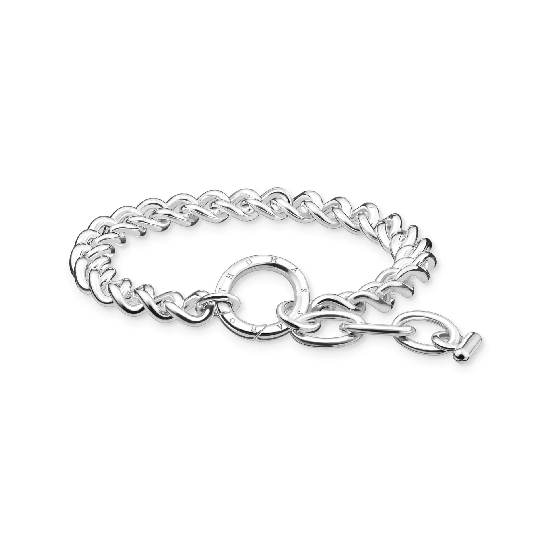 Thomas Sabo Armband Glieder silber silberfarben A2036-001-21-L19V von Thomas Sabo