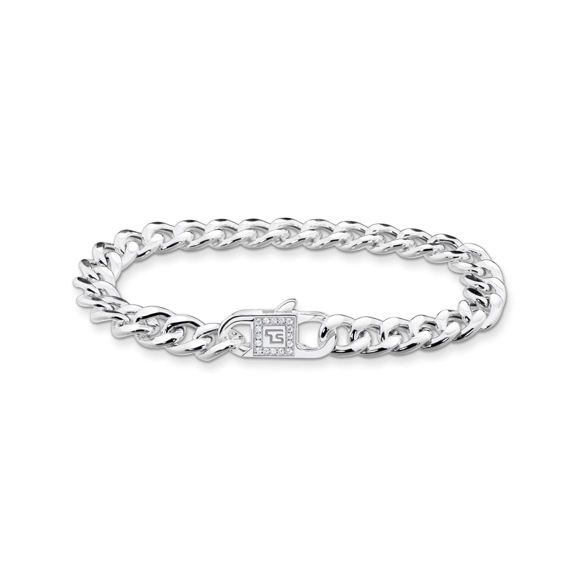 Thomas Sabo Armband Glieder silber weiß A2033-051-14-L16 von Thomas Sabo