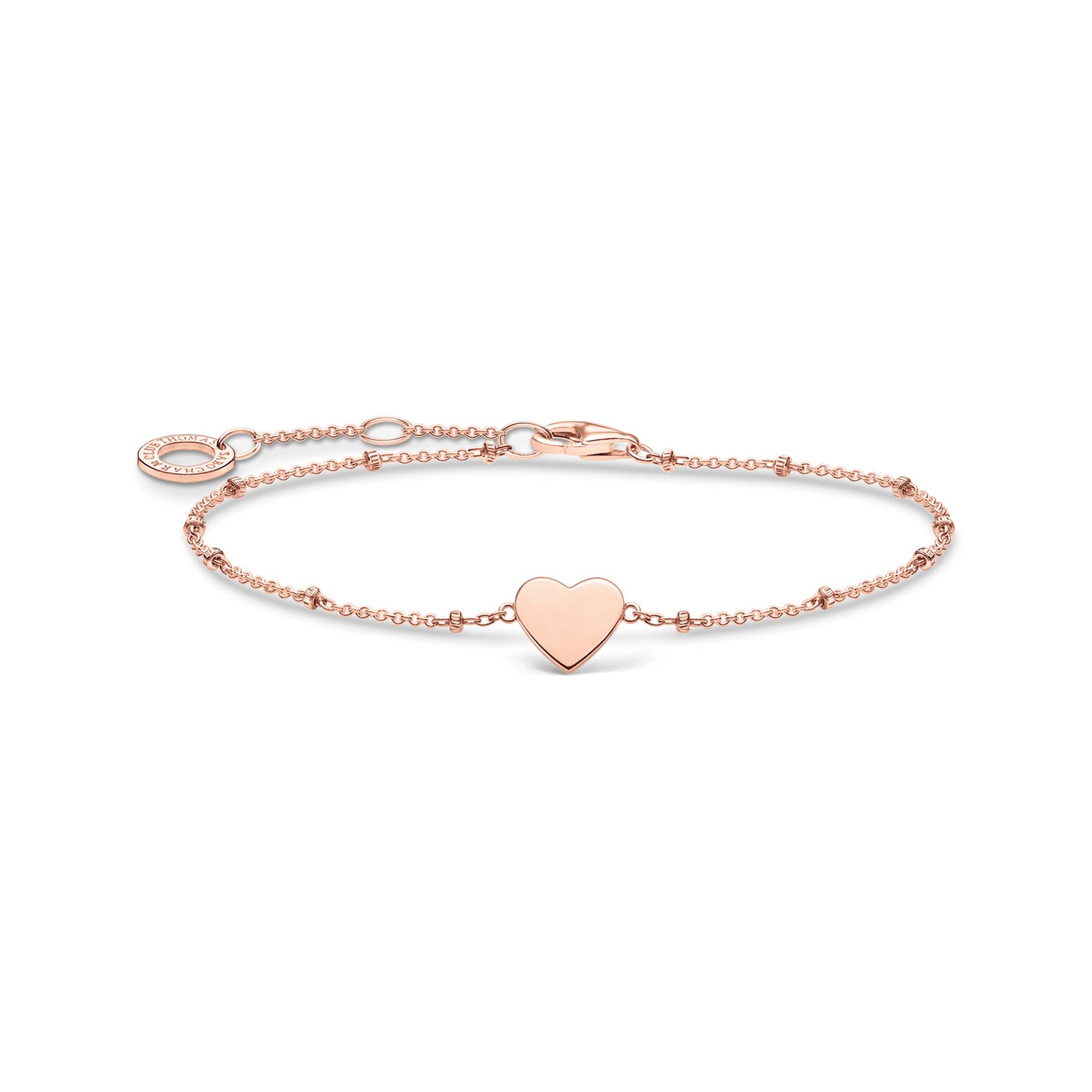 Thomas Sabo Armband Herz mit Kugeln roségold roségoldfarben A1991-415-40-L19V von Thomas Sabo