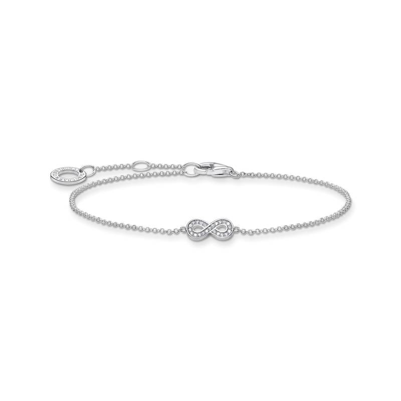 Thomas Sabo Armband Infinity silber weiß A2003-051-14-L19V von Thomas Sabo