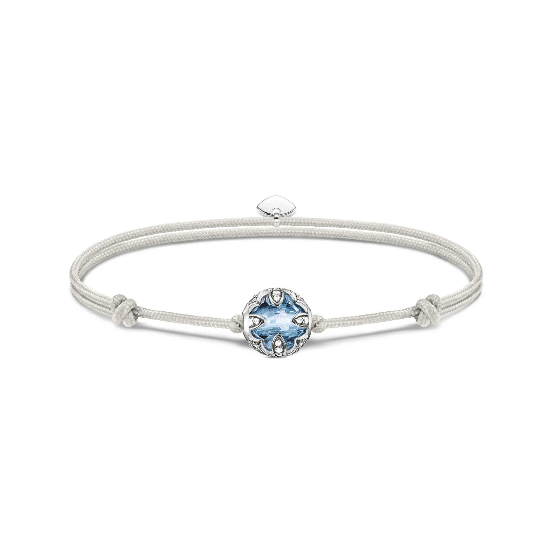 Thomas Sabo Armband Karma Secret mit blauem synthetischen Spinell Bead blau A2127-059-1-L22V von Thomas Sabo