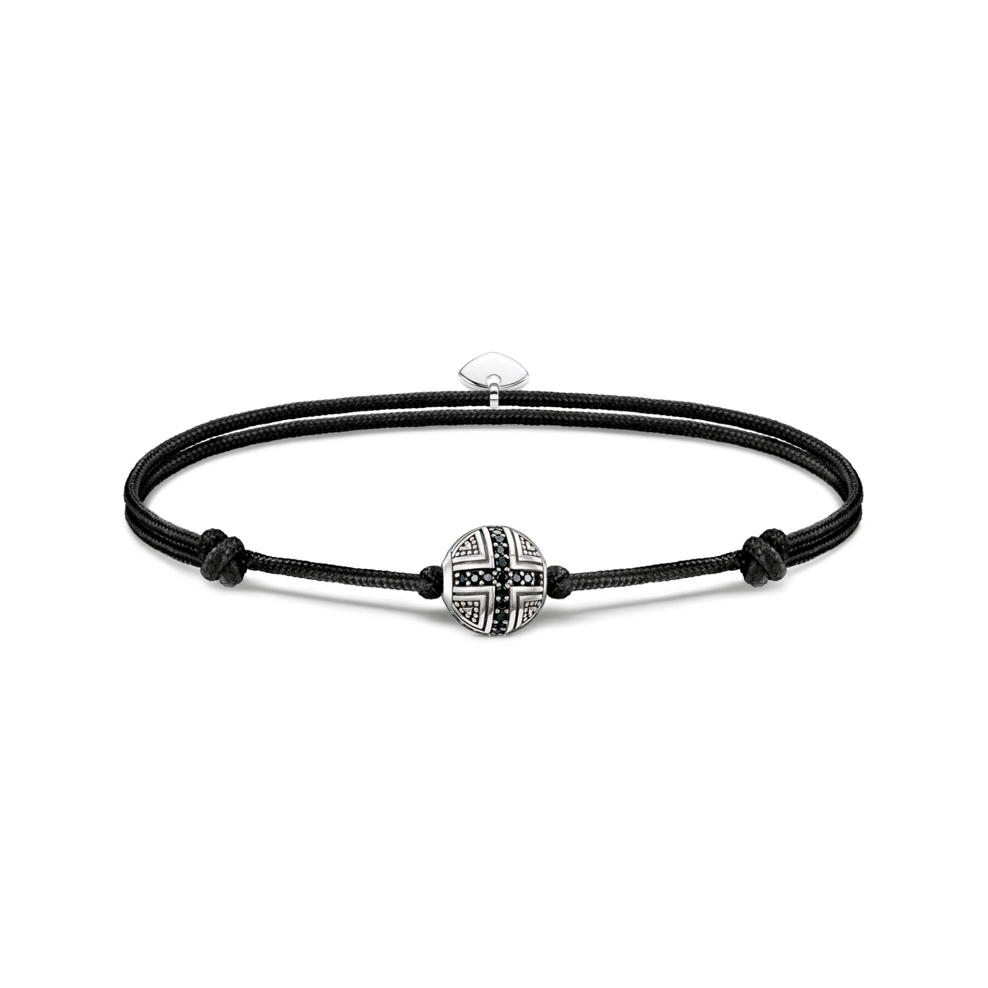 Thomas Sabo Armband Karma Secret mit schwarzem Kreuz Bead schwarz A2111-889-11-L22V von Thomas Sabo