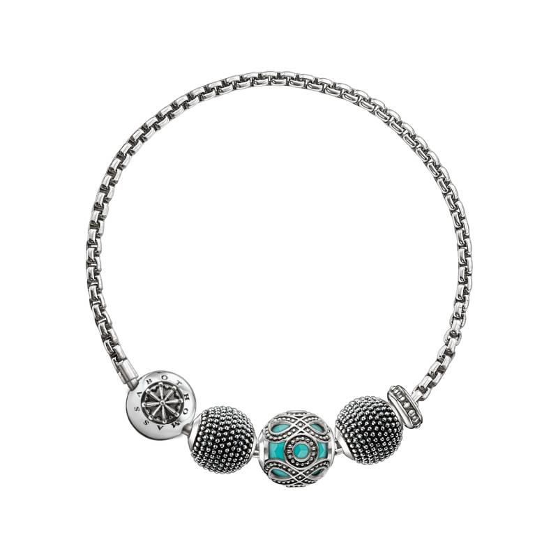 Thomas Sabo Armband Kathmandu türkis SET0249-941-17-L21 von Thomas Sabo