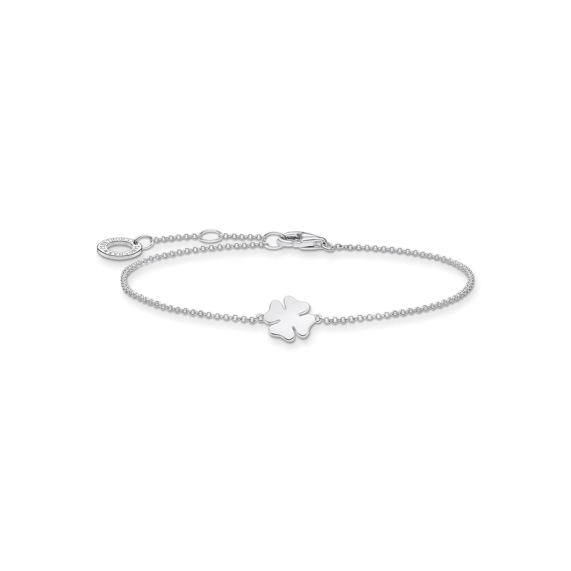 Thomas Sabo Armband Kleeblatt silber silberfarben A1990-001-21-L19V von Thomas Sabo