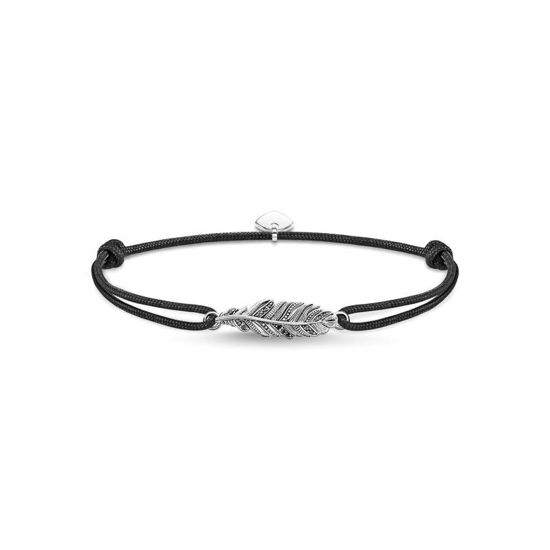 Thomas Sabo Armband Little Secret Feder schwarz LS063-889-11-L22V von Thomas Sabo