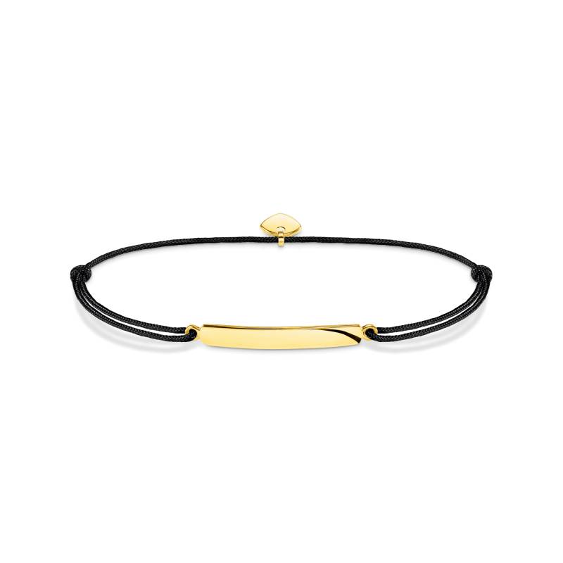 Thomas Sabo Armband Little Secret klassisch gold schwarz LS130-848-11-L22V von Thomas Sabo